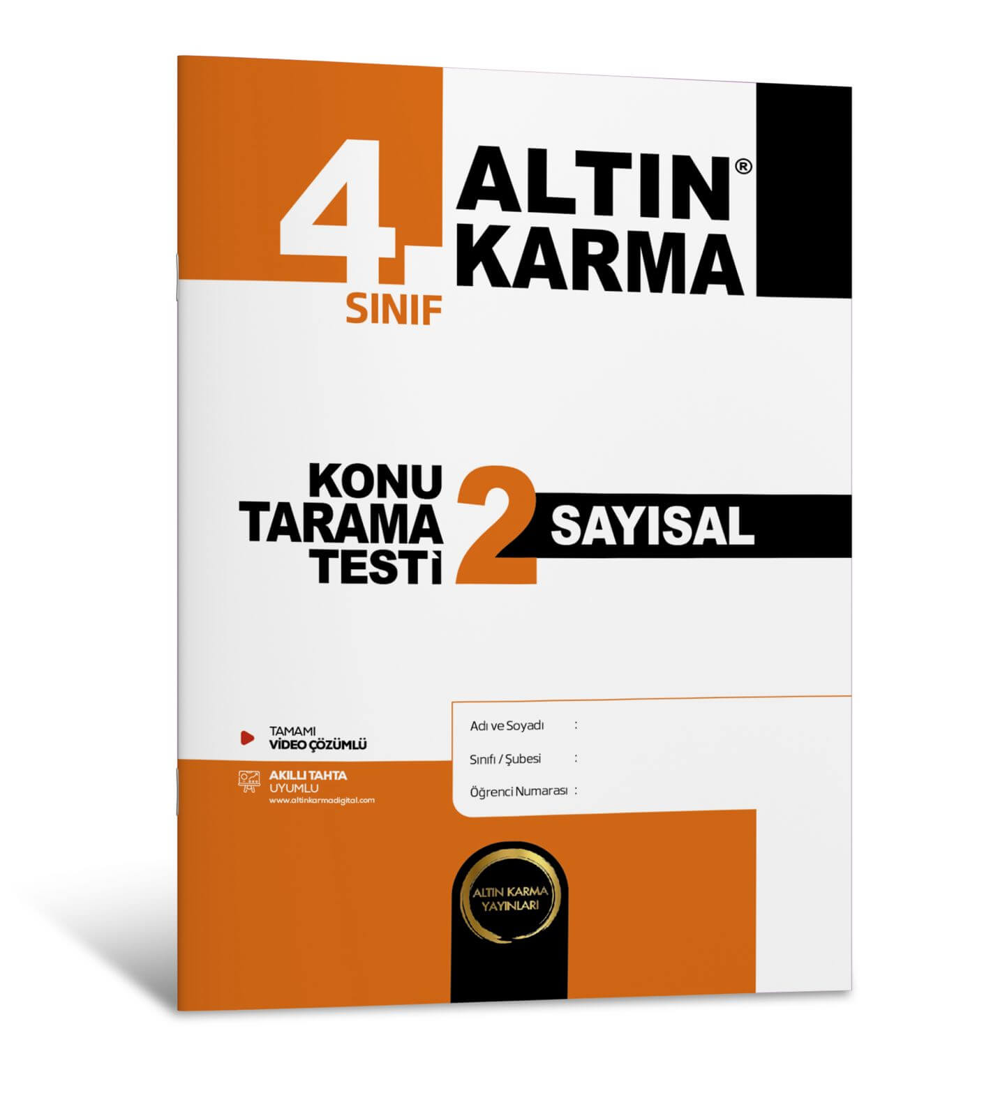 Altın Karma 4. Sınıf Sayısal Konu Tarama Testi
