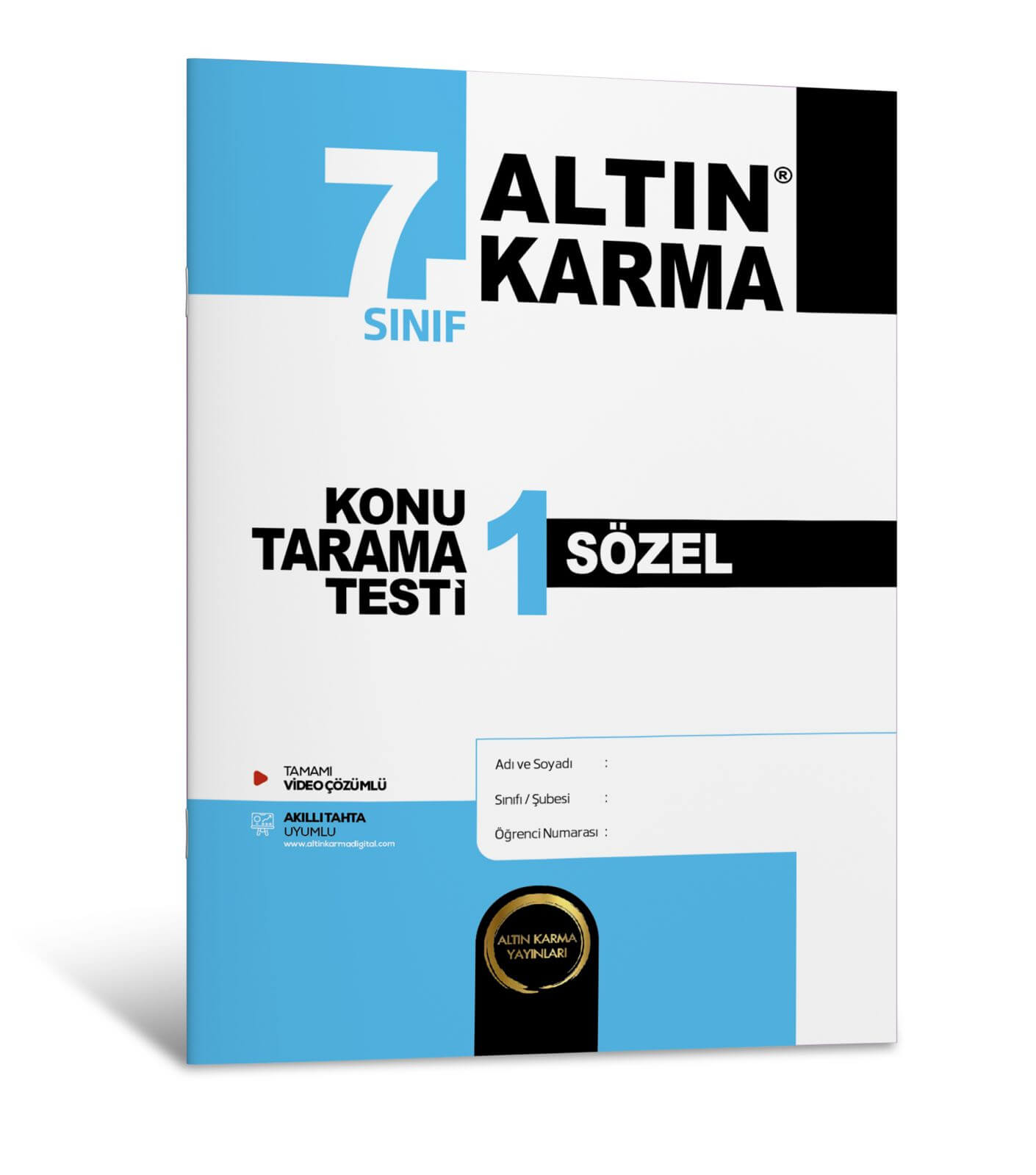 Altın Karma 7. Sınıf Sözel Konu Tarama Testi